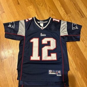 Patriots Navy and Silver Jersey